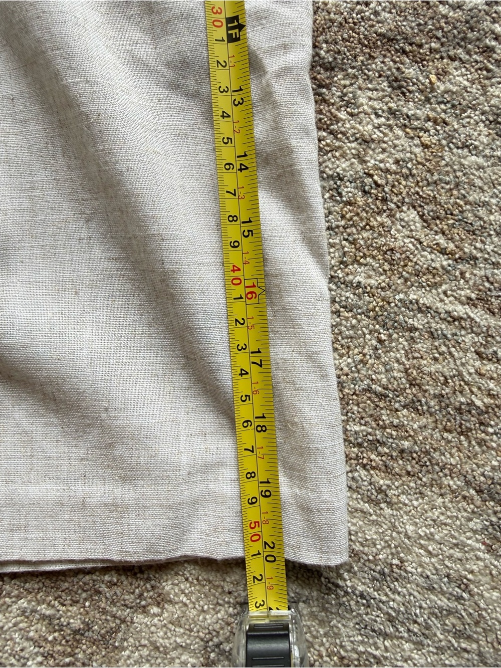 Vintage Sag Harbor Beige High-Waist Bermuda Shorts - Picture 6 of 11